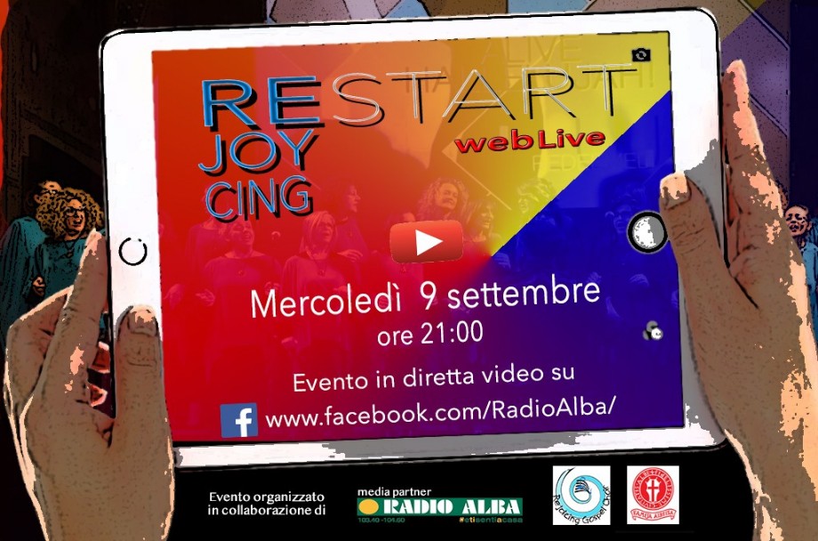 Manifesto del concerto in streaming Restart